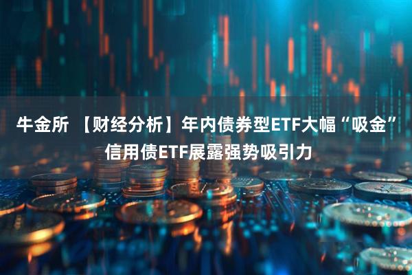 牛金所 【财经分析】年内债券型ETF大幅“吸金” 信用债ETF展露强势吸引力